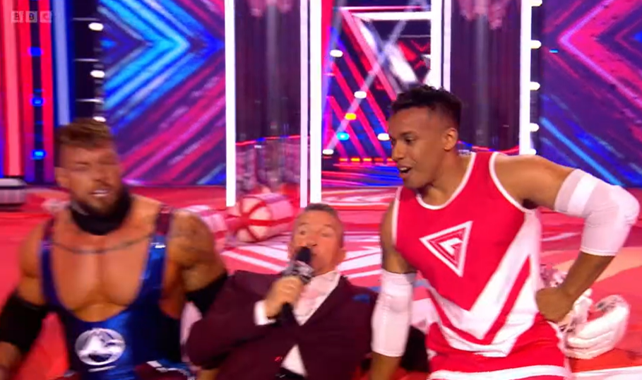 Bradley Walsh was 'taken out' by Giant tonight