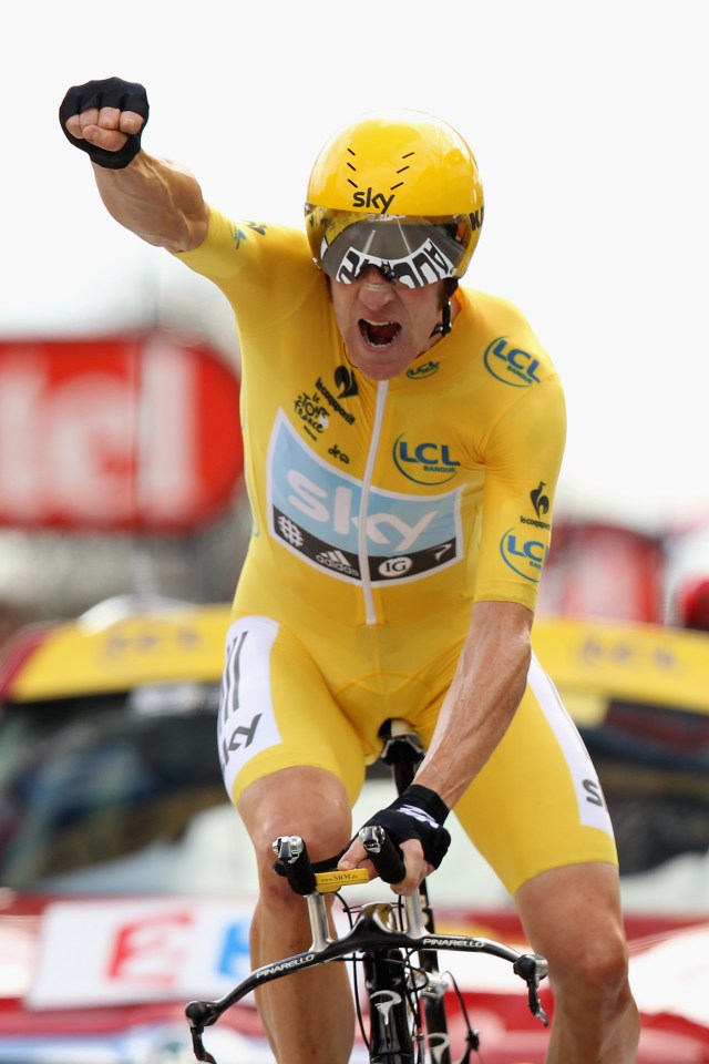 Wiggins won the Tour de France in 2012