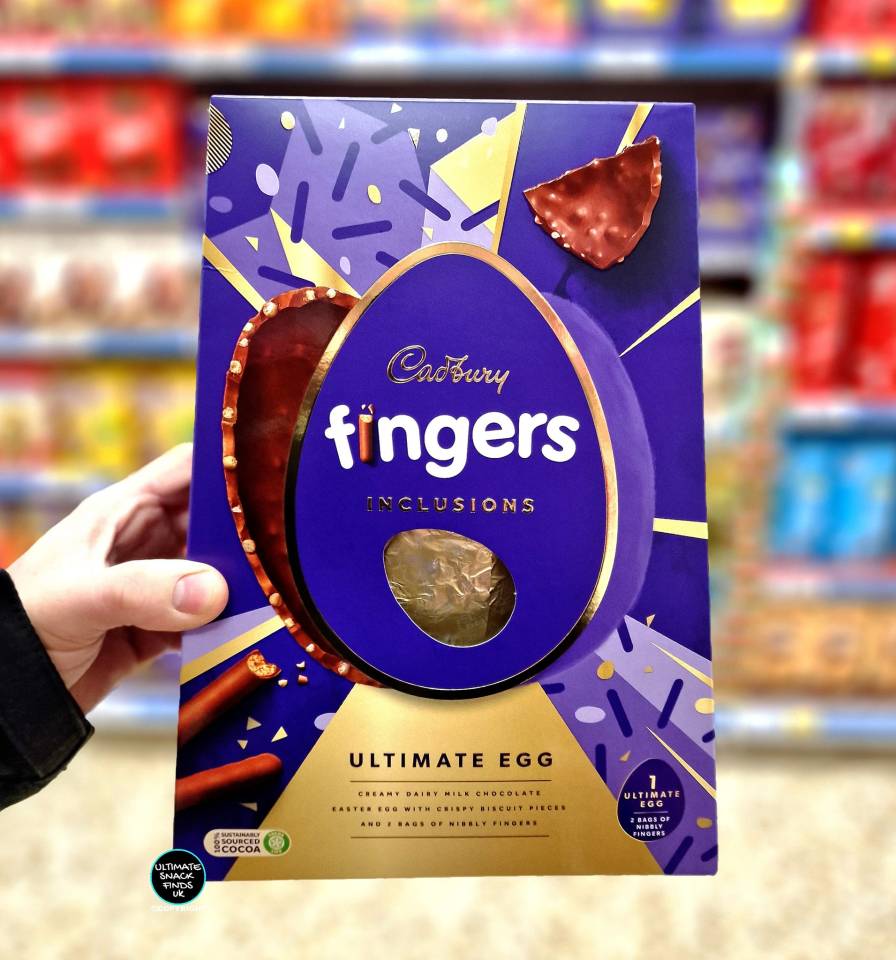 Tesco is selling the Cadbury Fingers Ultimate Easter Egg for £12