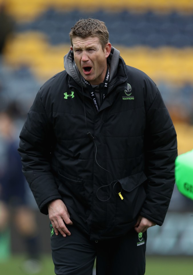 Carl pictured during the Aviva Premiership match between Worcester Warriors and Harlequins at Sixways Stadium on April 28, 2018