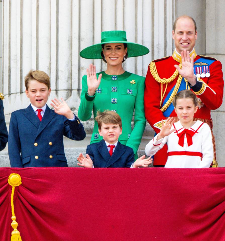 Princess Kate is said to love Facetiming her kids George, 10, Louis, five, and Charlotte, eight