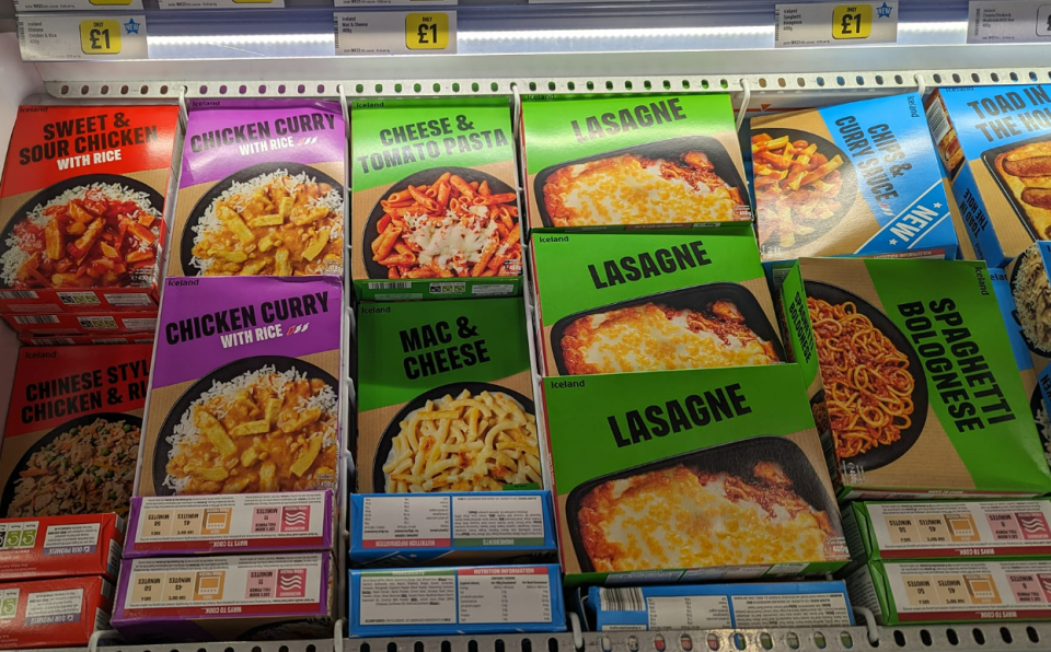 Iceland shoppers are racing to get their hands on the latest £1 frozen foods range