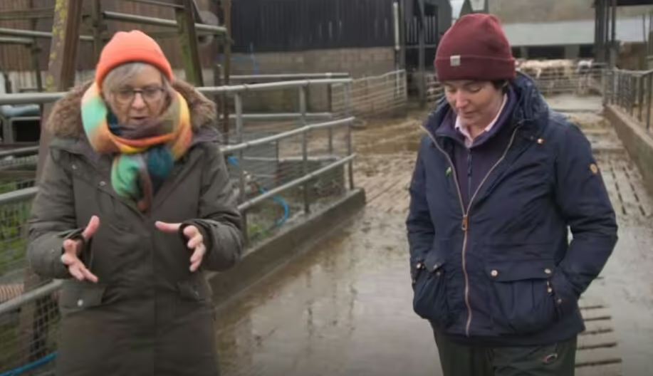 The presenters examined the effect farming has on the environment