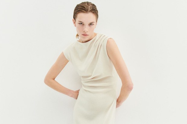 H&M Draped Jersey Dress