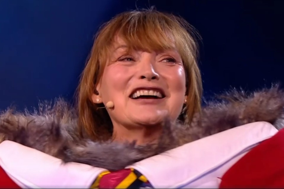 Lorraine Kelly was unmasked as Owl