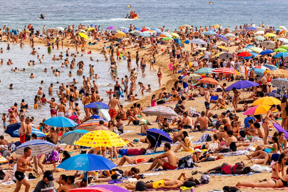 Barcelona's beaches can get busy but they are a real perk of visiting the Spanish city