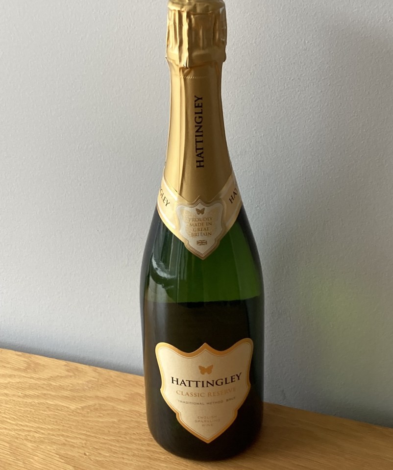 A delicious English sparkling wine