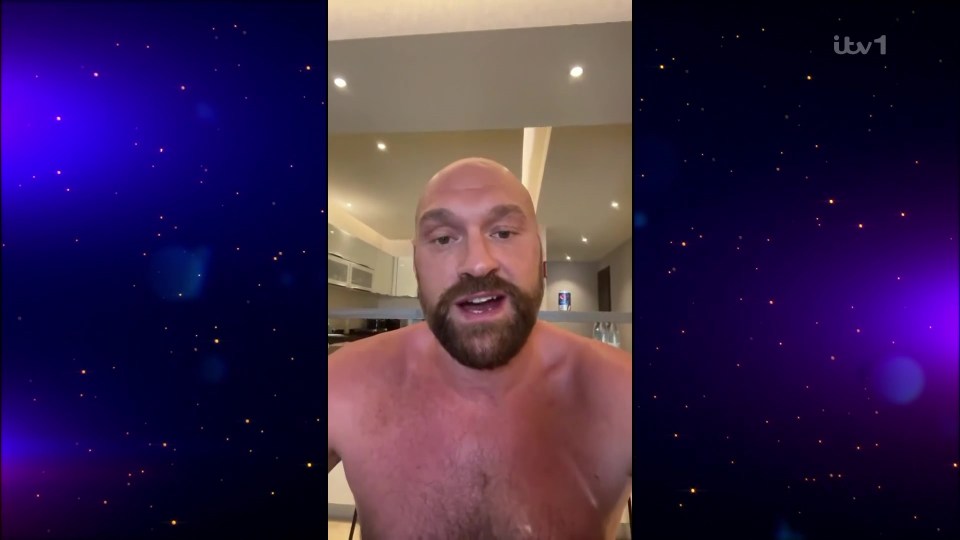 Tyson Fury made a shock cameo on tonight's Dancing On Ice