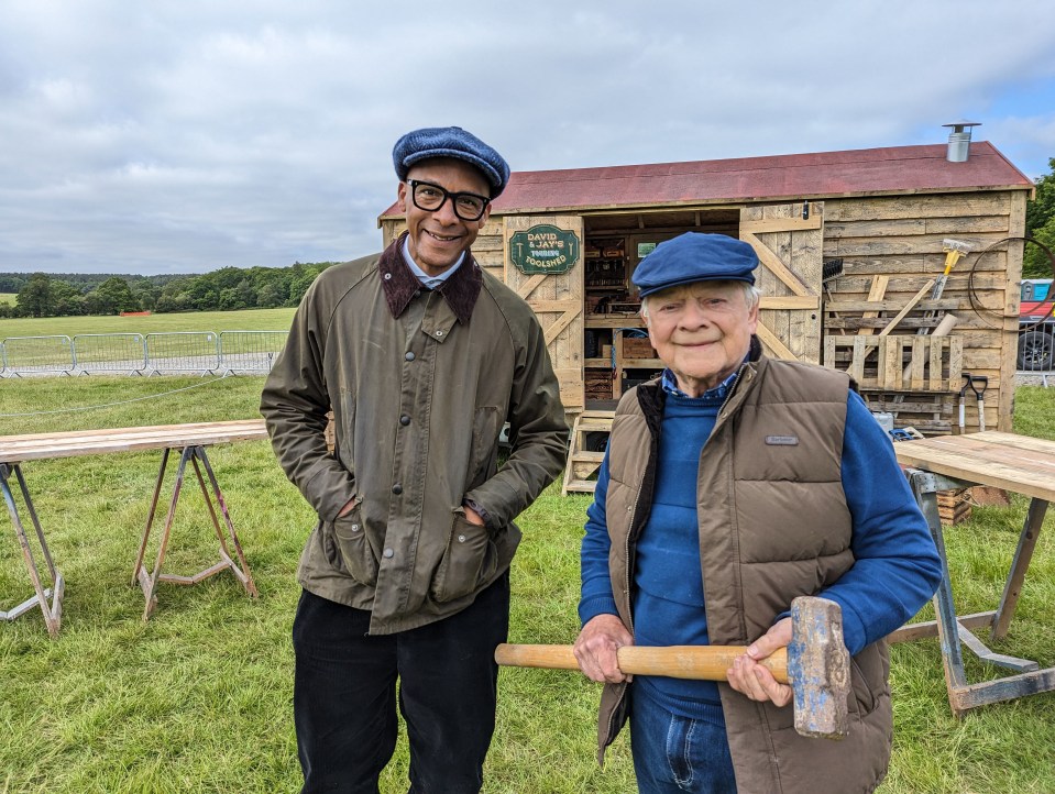 Sir David Jason returned to TV for new show David & Jay's Touring Toolshed