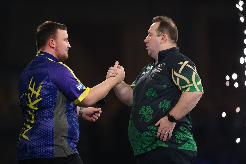 He breezed past Brendan Dolan in their quarter-final clash