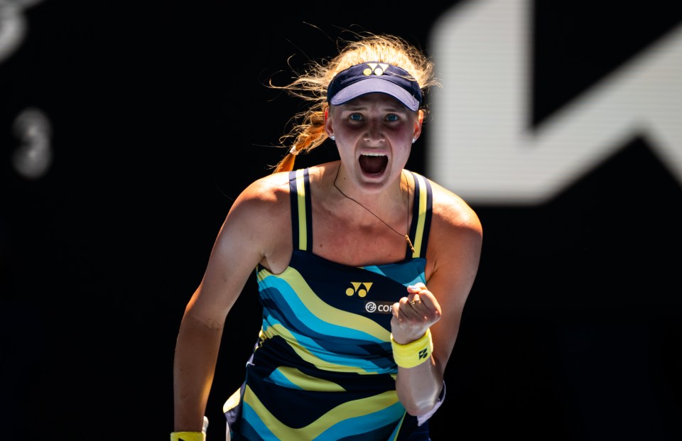 Dayana Yastremska is into her first Grand Slam semi-final at the Australian Open