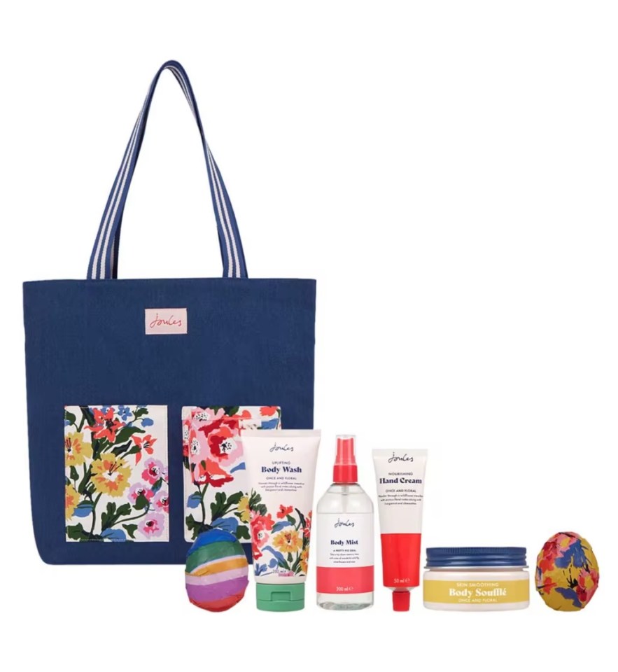 Joules bag and toiletries set, £26 at Boots