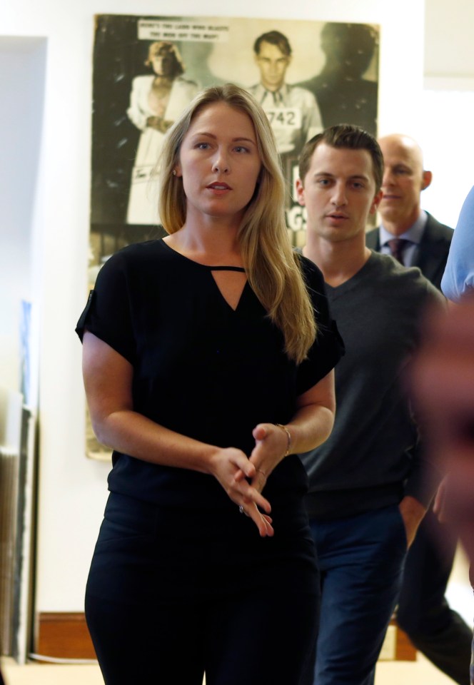 Denise Huskins was kidnapped, drugged and raped in 2015. Pictured, alongside Aaron Quinn for a news conference in 2016