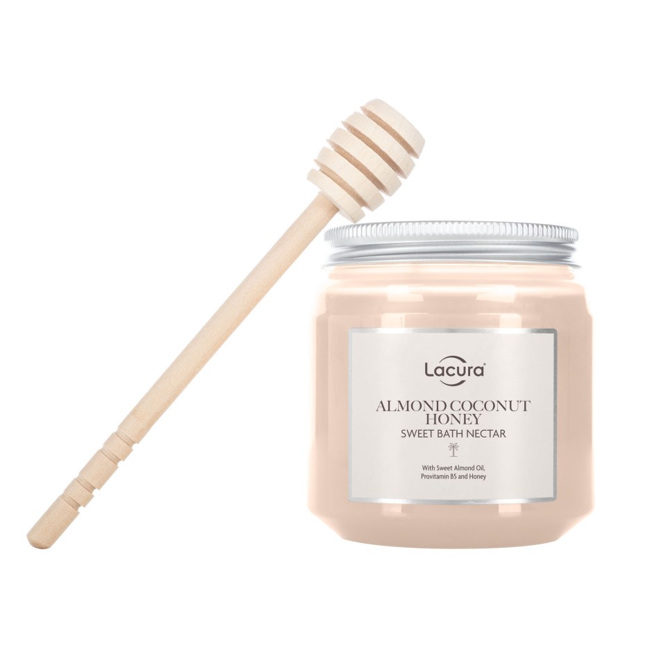 It also comes in an almond coconut honey scent