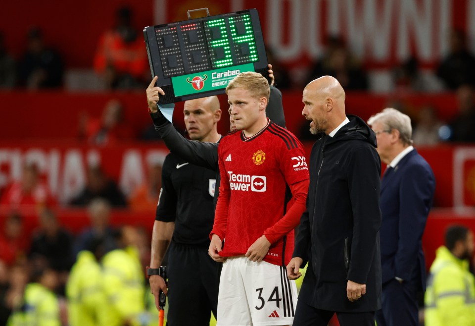 Donny van de Beek has been put out of his misery at Manchester United by joining Eintracht Frankfurt on loan