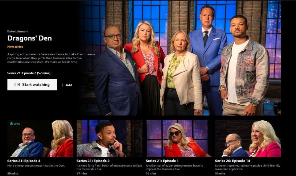 But episode three has now vanished between two and four on iPlayer