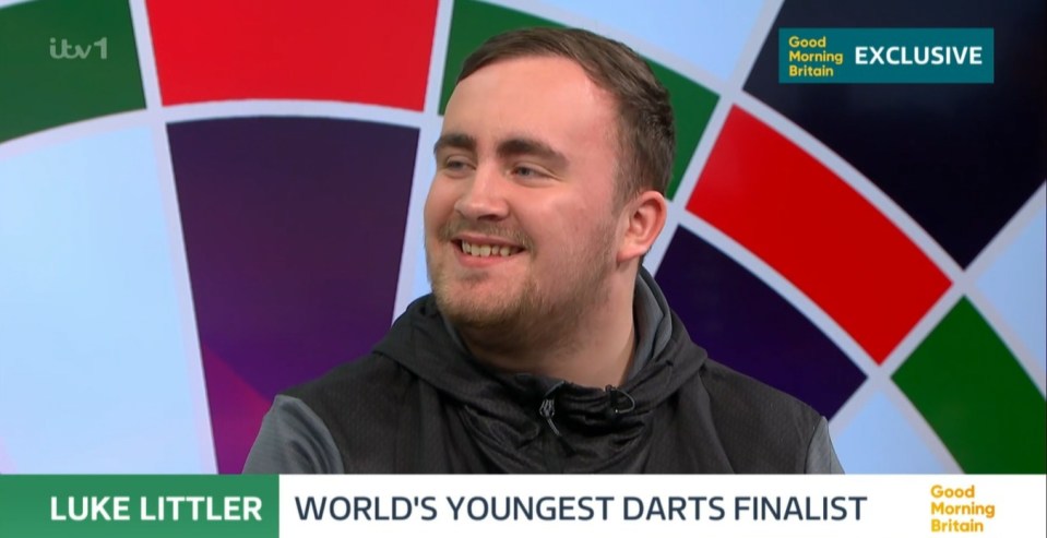 Luke Littler was invited on GMB after losing the final to Luke Humphries