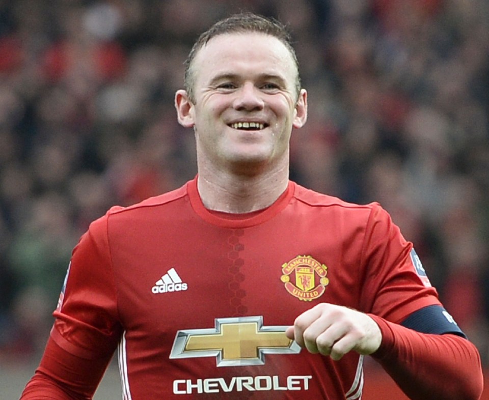 He also picked Manchester United legend Wayne Rooney