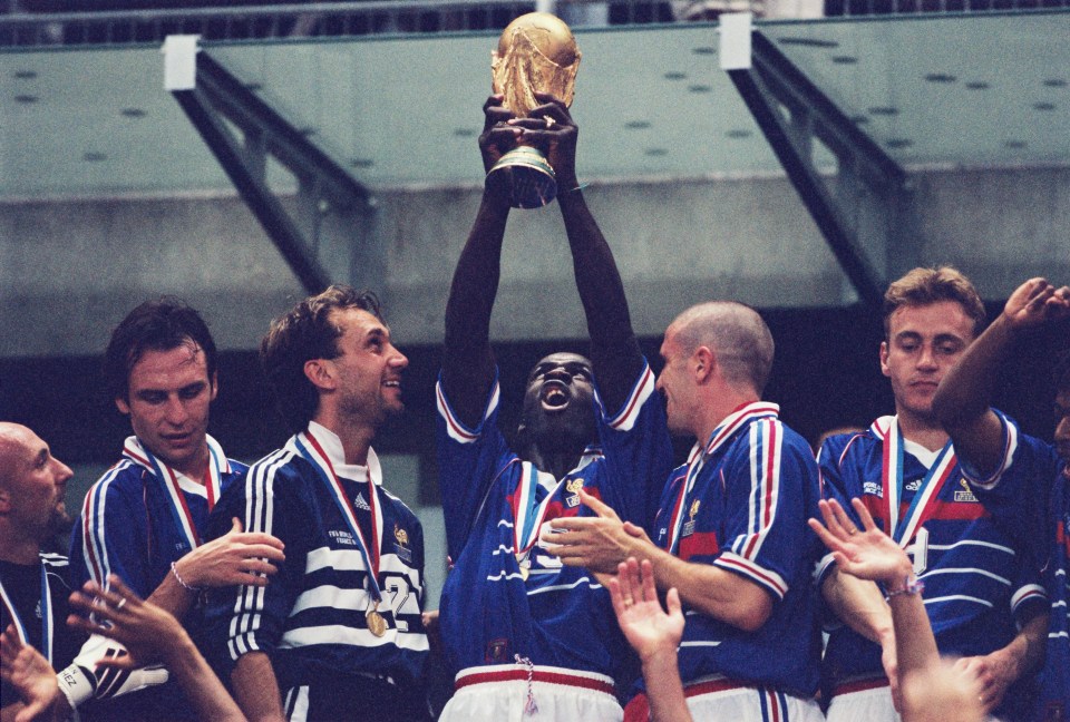 Their father Lilian Thuram lifted the World Cup and European Championship with France