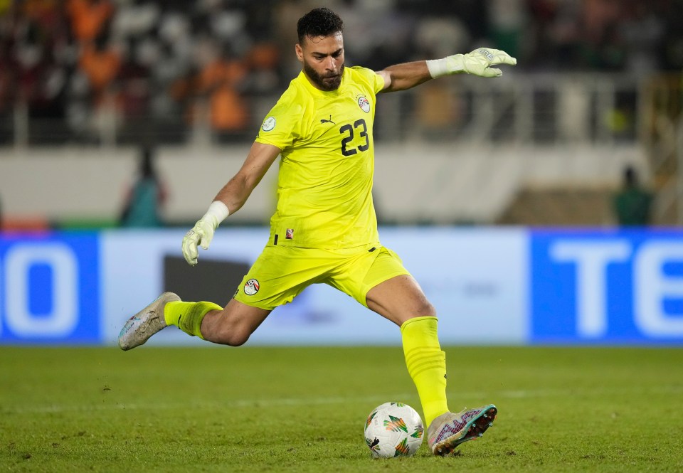 Egypt keeper Gabaski missed his spot kick before Mpasi's penalty sent DR Congo through