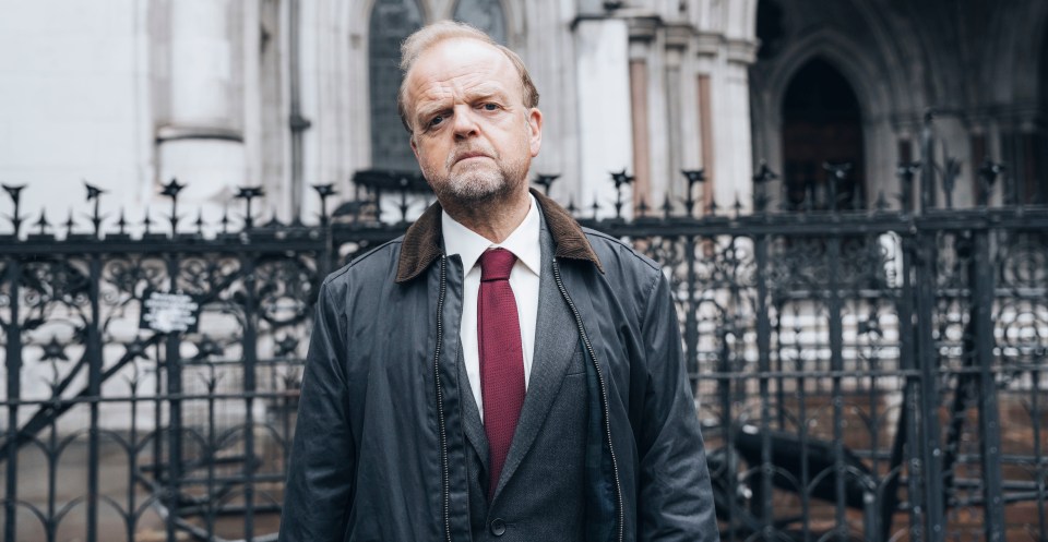 Toby Jones as Alan Bates in the ITV drama