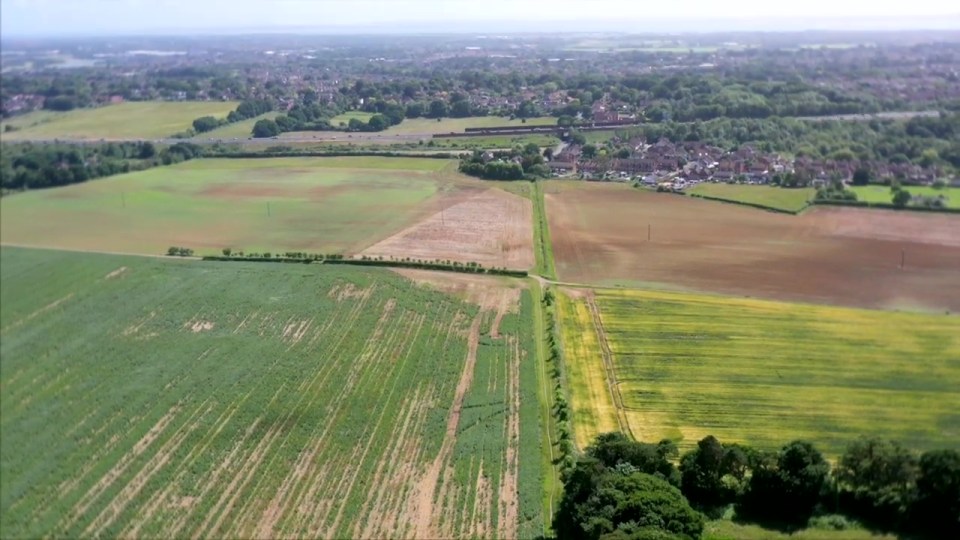 Residents say that the project is going to 'destroy' the rural landscape