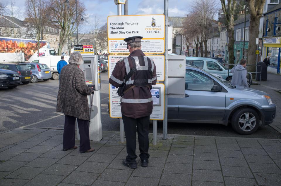 He claimed that his colleagues target high-traffic areas to meet their daily target of tickets