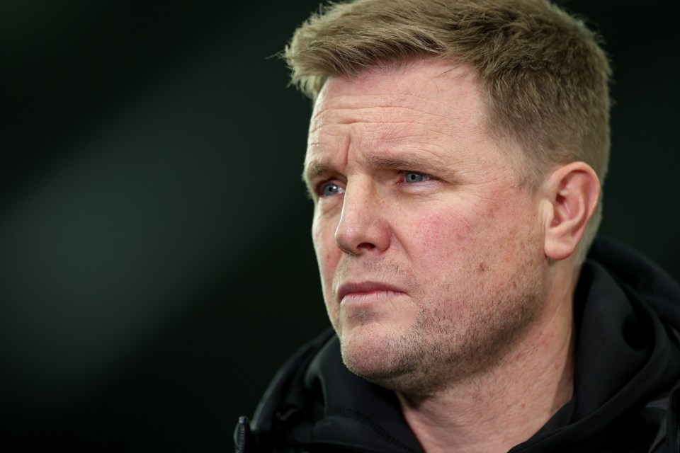 Manager Eddie Howe has a five-man shortlist of potential replacements