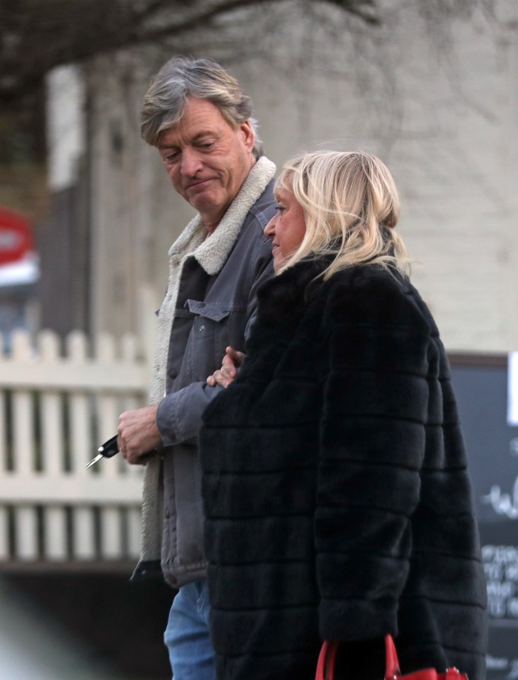 Richard looked lovingly at Judy as they strolled along