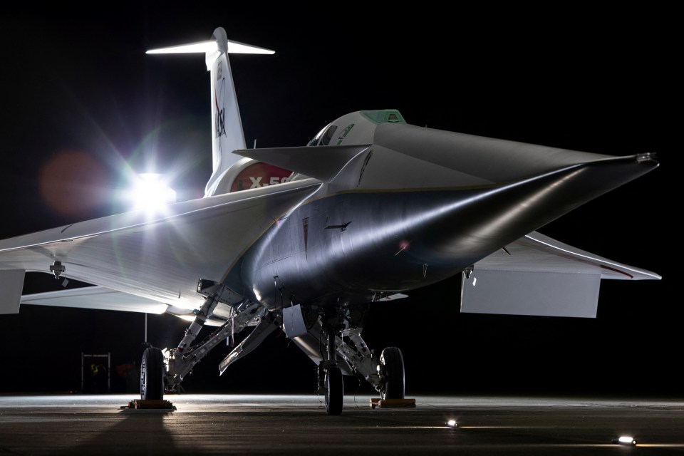 X-59 aims to fly at supersonic speed while reducing the noise disruption