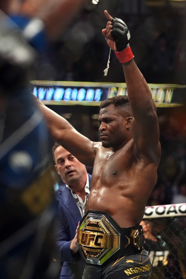 AJ will throw down with former UFC heavyweight champ Francis Ngannou in his first