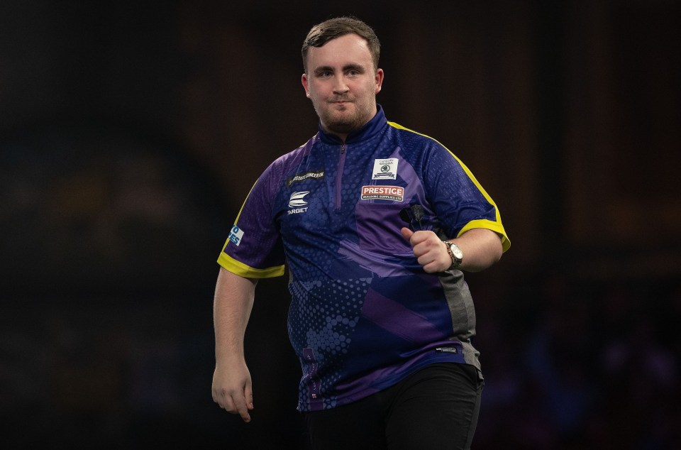 Littler lit up the World Darts Championship