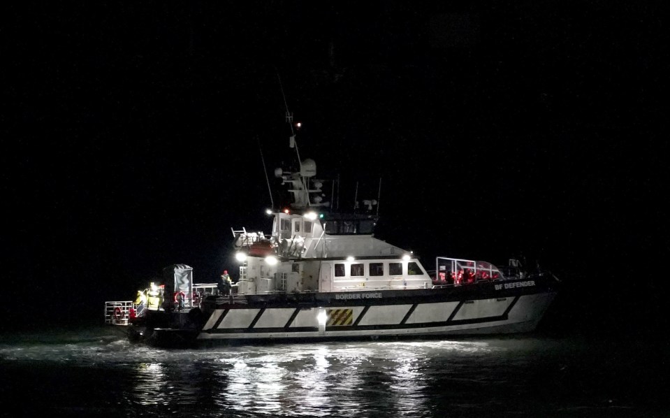 An urgent rescue mission was launched when around 70 people boarded the small vessel