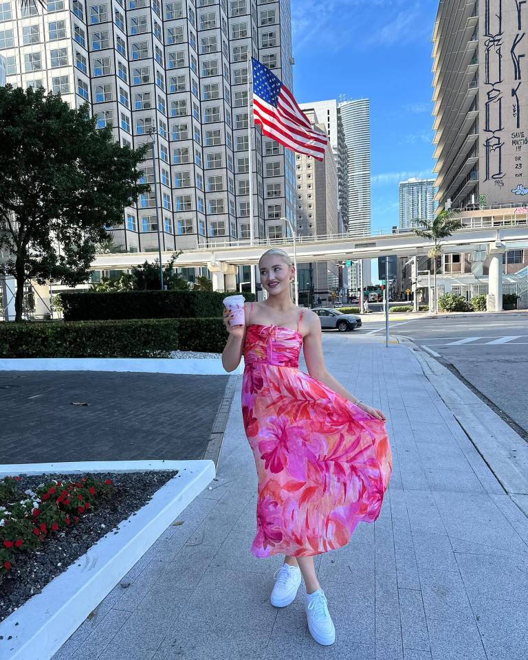 Amike in Miami, where the cruise set off from