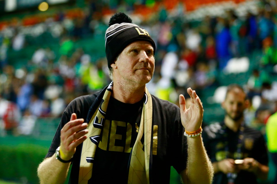 Will Ferrell is regularly seen at games for his side Los Angeles FC