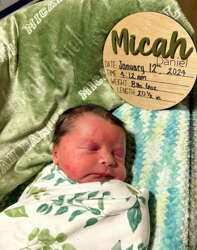 The couple named their son Micah, with the nickname McFlurry