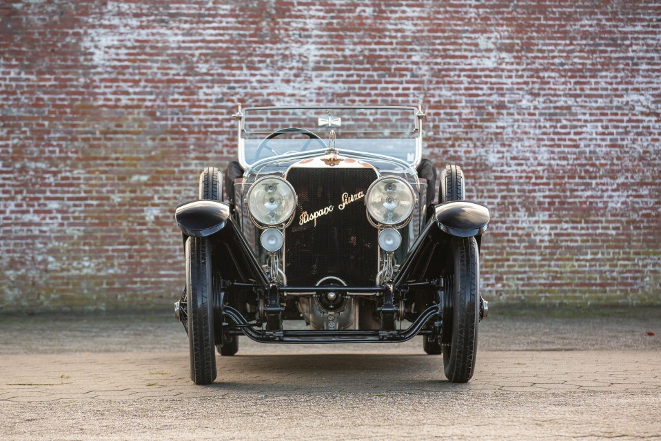 This vintage Hispano-Suiza H6 from 1919 is up for auction in Paris