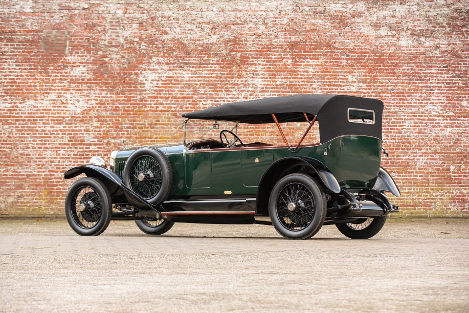 The luxury convertible was once owned by King Alfonso XIII of Spain