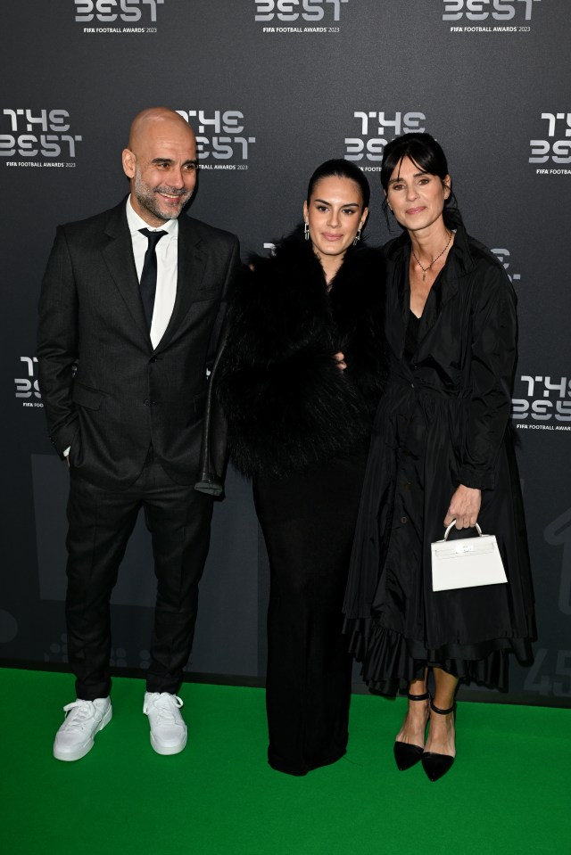 Maria Guardiola attended Fifa's The Best award ceremony