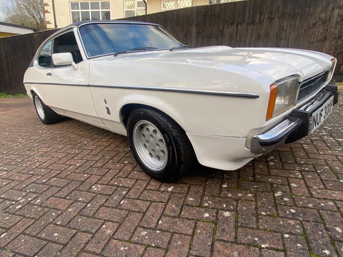 A Mint 1976 Ford Capri has hit the market for a bargain £9,250