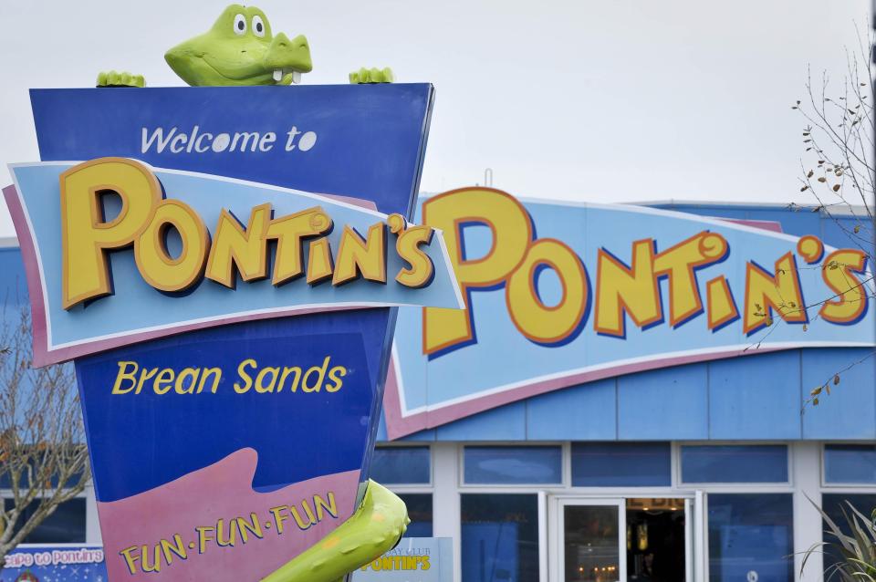 The Brean Sands Pontins resort in Somerset