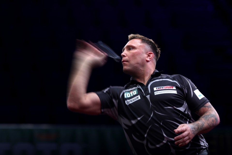 Gerwyn Price couldn't get the better of his teenage competitor