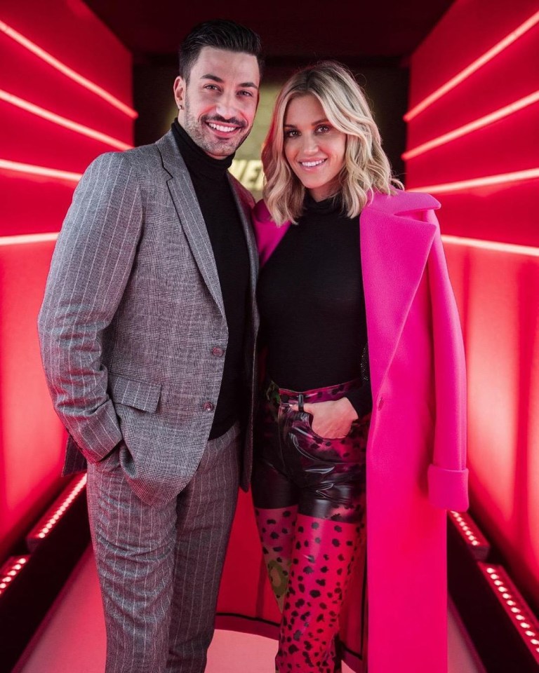 Giovanni with ex-girlfriend Ashley Roberts