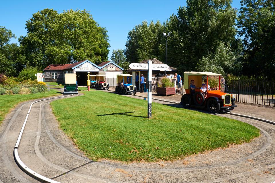 Wicksteed Park has rollercoasters and milder rides for younger guests