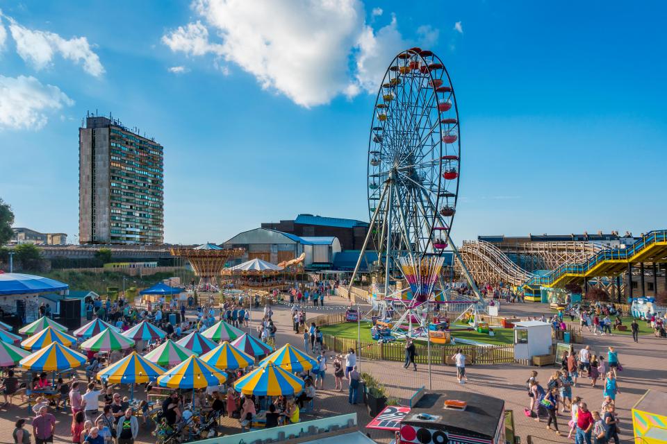 Margate's Dreamland theme park has attracted both Hollywood directors and huge names in music