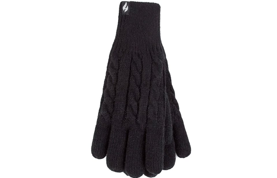 Heat Holders Ladies Thermal Cable Knit 2.3 tog Heatweaver Gloves