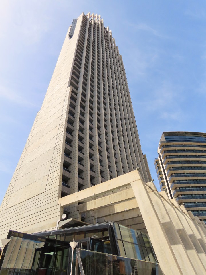 The 52-floor Grand Hotel Bali is right by Benidorm beach