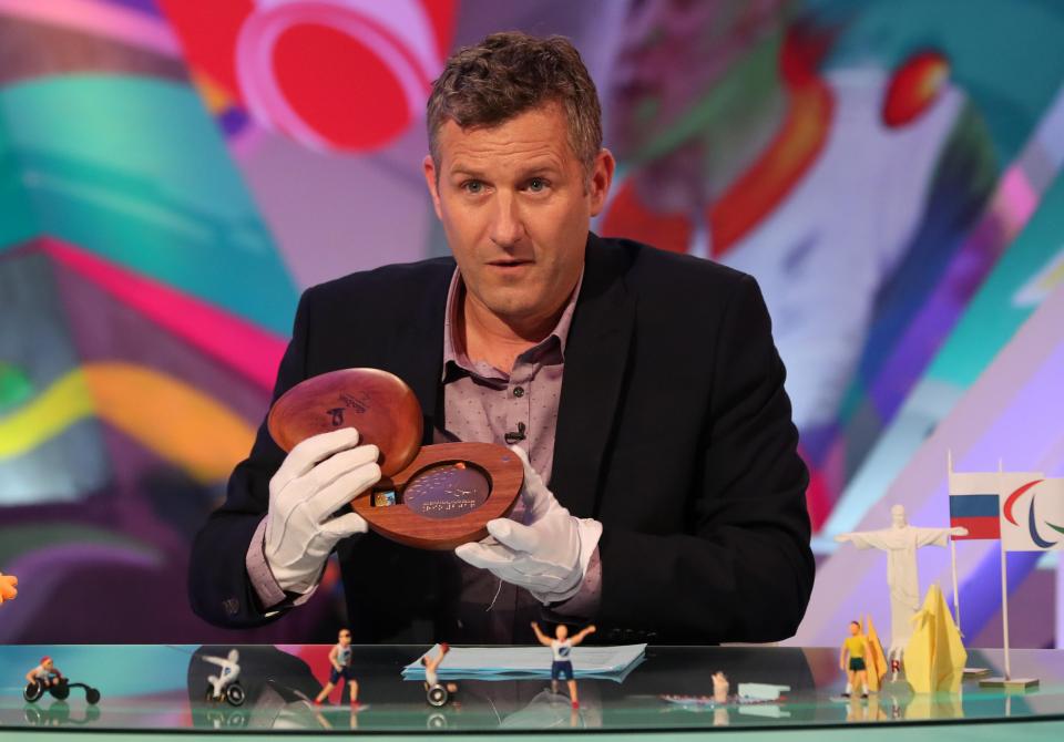 Adam Hills is the show's main man