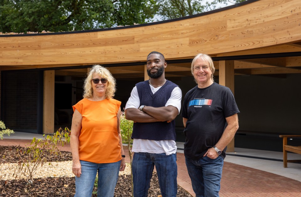 Tinie Tempah meets former sound tech experts John and Heather Penn in the new series of Extraordinary Extensions