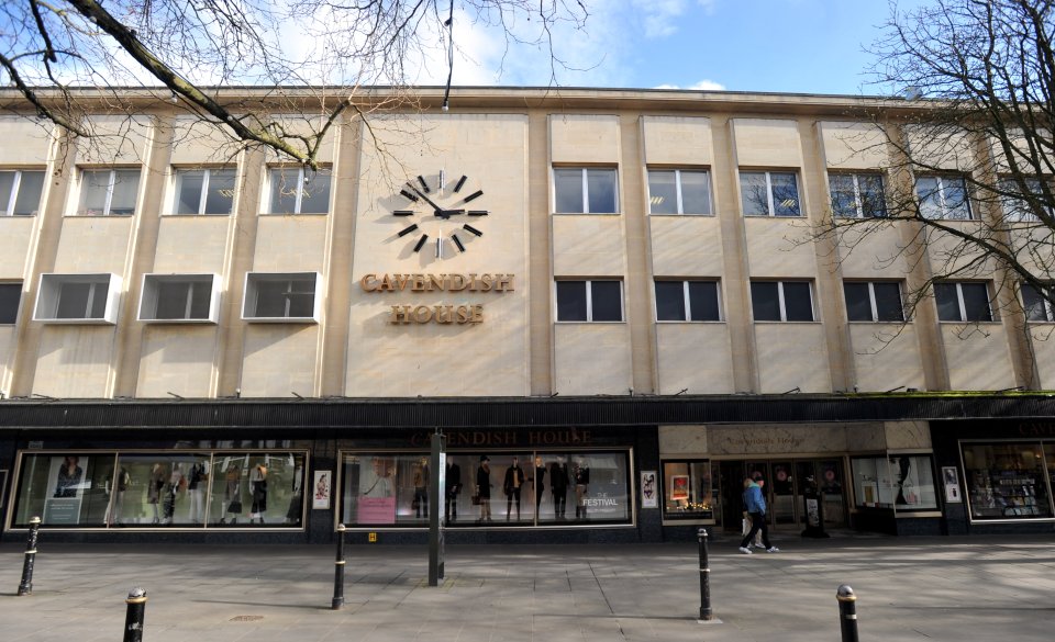 House of Fraser in Cavendish House, Cheltenham, is set to close